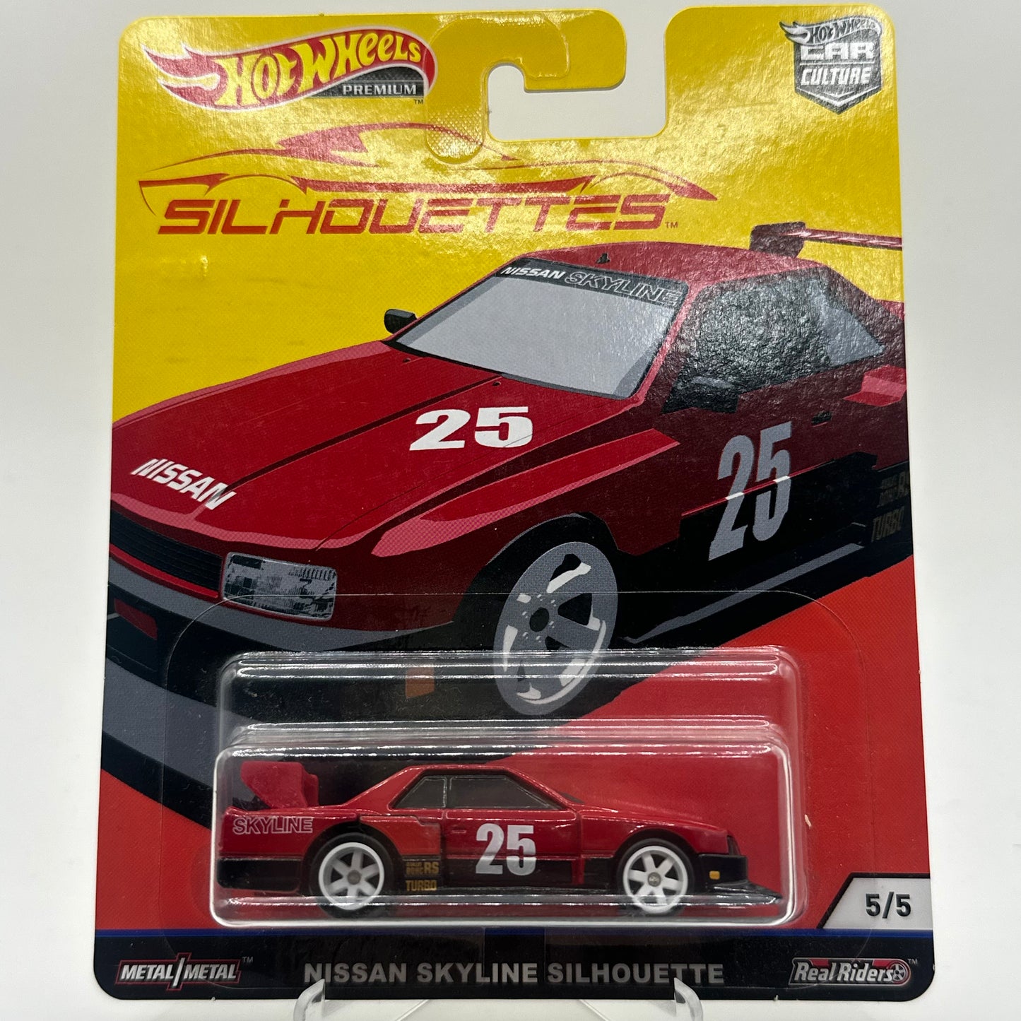 Nissan Skyline Silhouette 5/5 Hotwheels Premium Car Culture