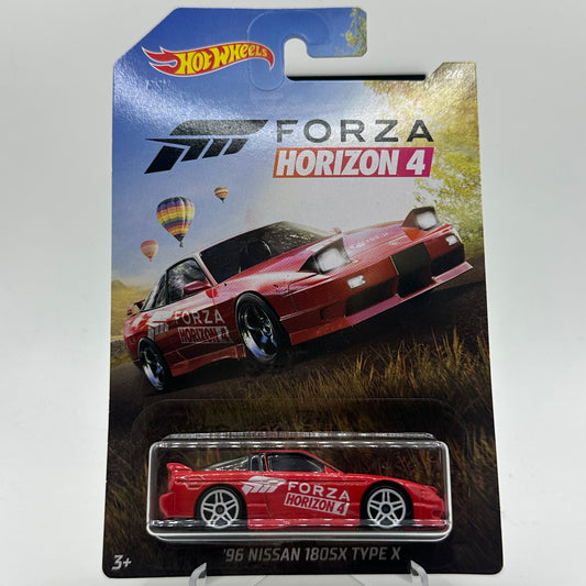 ‘96 Nissan 180SX Type X - 2/6 FORZA HORIZON 4 Hotwheels Mainline