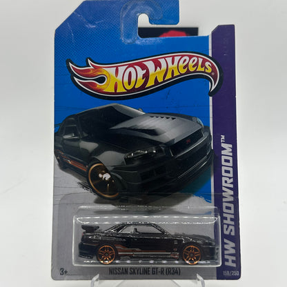 Nissan Skyline GT-R (R34) Hw Showroom Hotwheels Mainline 158/250 *Check Condition*