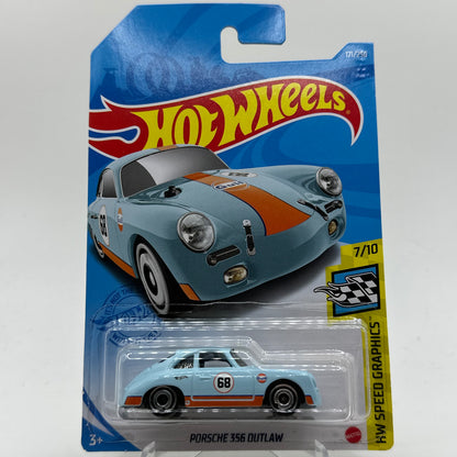 Porsche 356 Outlaw - HW Speed Graphics 7/10 Hotwheels Mainline 171/250 GULF