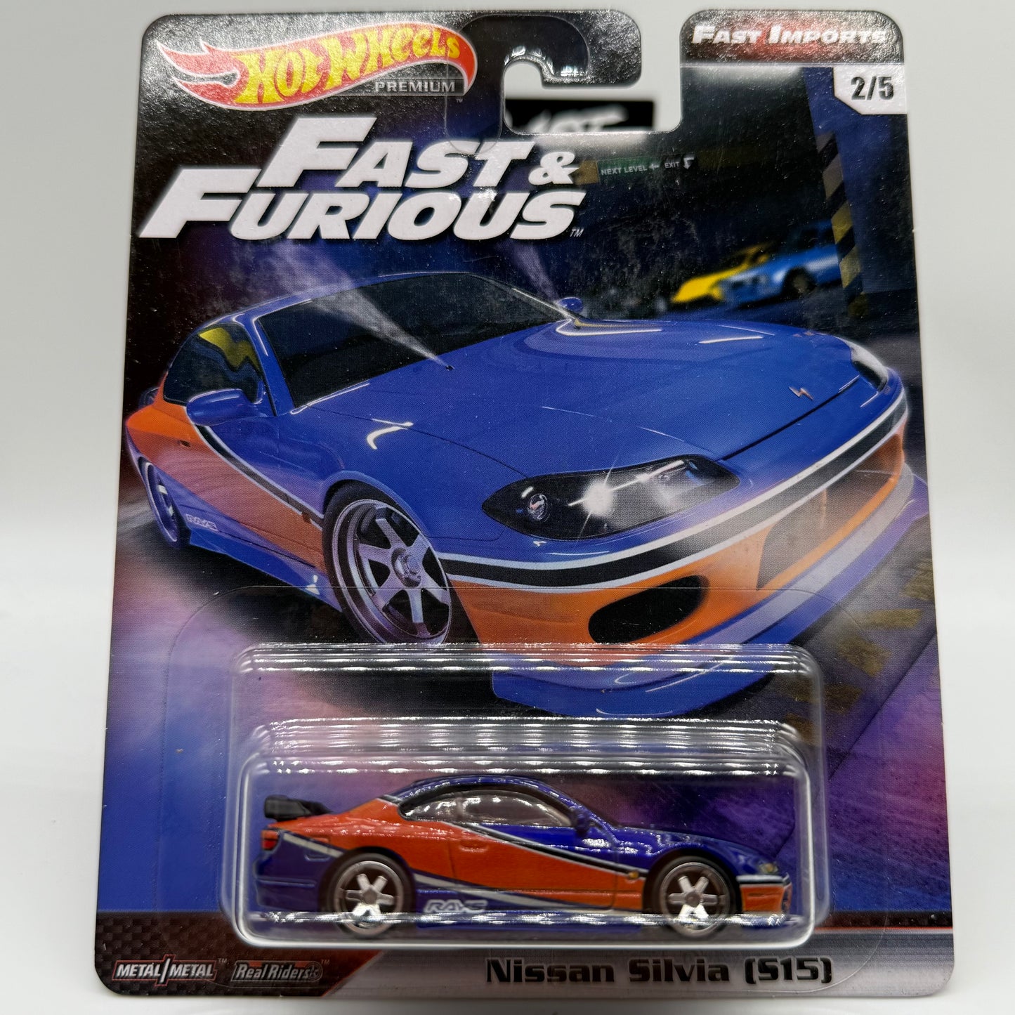 Nissan Silvia (S15) FAST IMPORTS 2/5 - Fast & Furious Hotwheels Premium