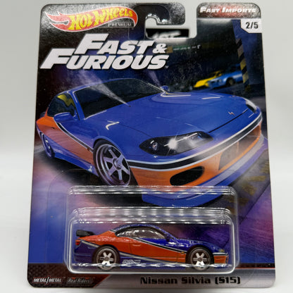 Nissan Silvia (S15) FAST IMPORTS 2/5 - Fast & Furious Hotwheels Premium