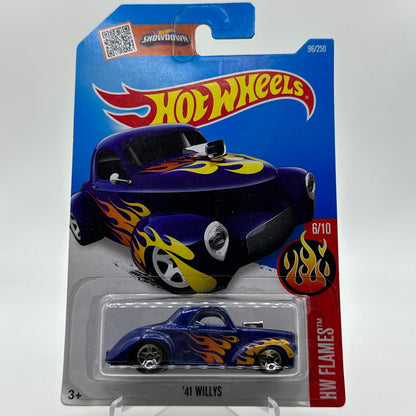 ‘41 Willys - HW Flames 6/10 Hotwheels Mainline 96/250