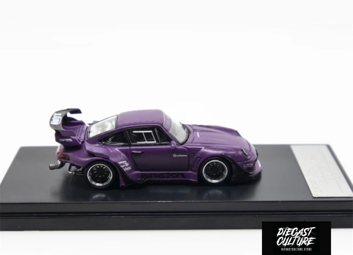 Mini Gt Rwb Purple RWB 993 Rotana GT wing Purple - ONLY 499pcs MADE – Diecast Culture