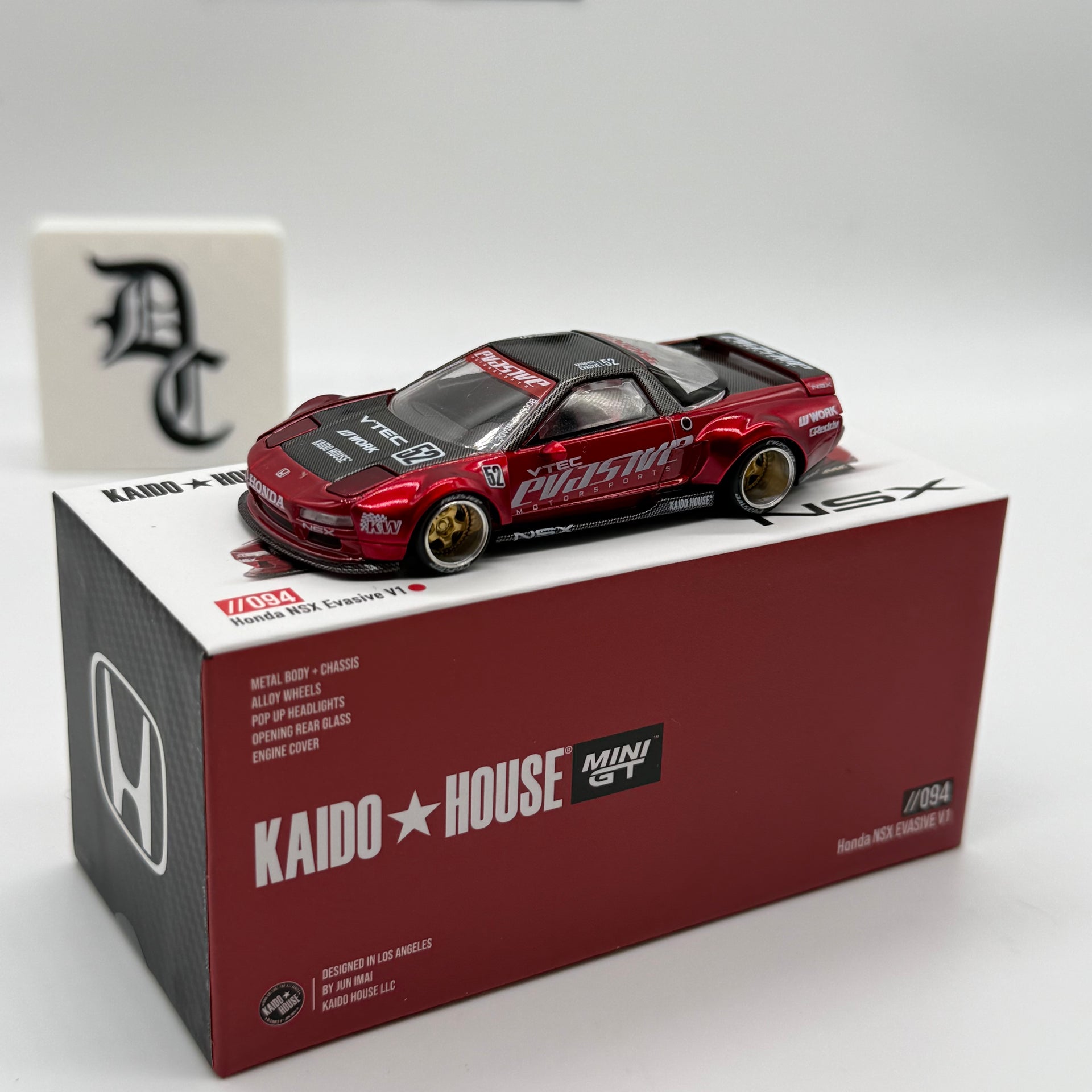Honda NSX Evasive V1 //094 - Kaido House x MiniGT *LOOSE Honda NSX Evasive V1 //094 - Kaido House x MiniGT *LOOSE