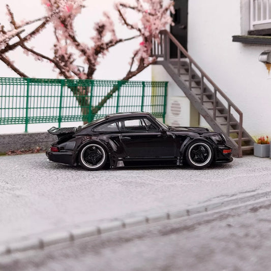 PORSCHE RWB 964 (DUCKTAIL BLACK) ONLY 299pcs Made - 1/64