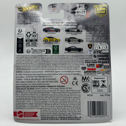 2023 Toyota GR Corolla - Slide Street 2 3/5 Hotwheels Premium Car Culture