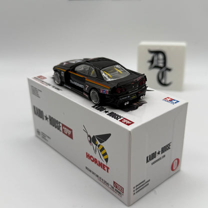 Nissan Slyline GT-R (R34) “The Hornet” //093 Kaido House x MiniGT *LOOSE*