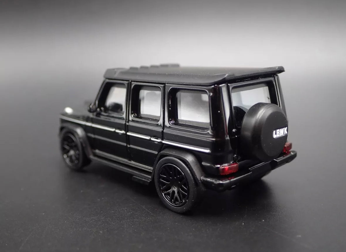 MERCEDES BENZ AMG G 63 G WAGON LIBERTY WALK LBWK 1:64 SCALE DIECAST MO ...