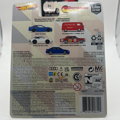 Volkswagen T1 Panel Bus - Deutschland Design 2/5 Hotwheels Premium Car Culture