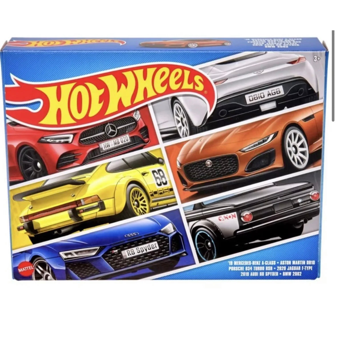 Auto Box Sets European Collection 6 Car Pack Hot Wheels Boxed Set – Diecast Culture