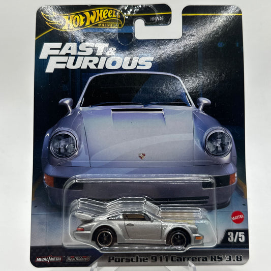 Porsche 911 Carrera RS 3.8 FAST & FURIOUS 3/5 Hotwheels Premium