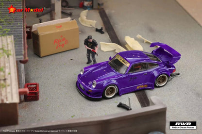 PORSCHE 930 RWB GT WING PURPLE - STAR MODEL Limited Release