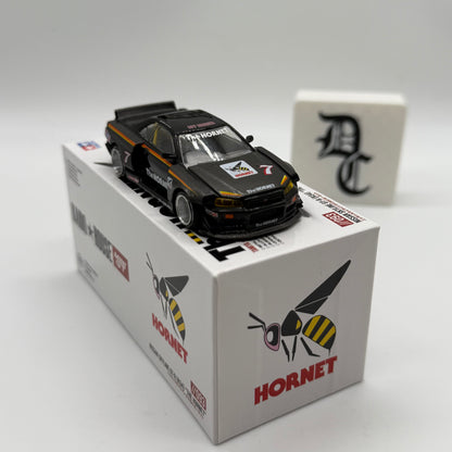 Nissan Slyline GT-R (R34) “The Hornet” //093 Kaido House x MiniGT *LOOSE*