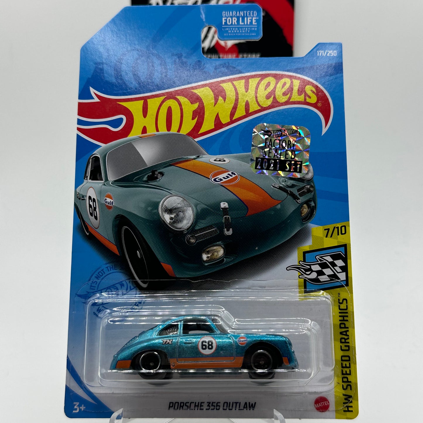 Porsche 356 Outlaw *STH* Super Treasure Hunt - HW Speed Graphics 7/10 Hotwheels Mainline 171/250