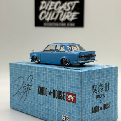 Datsun 510 Pro Street Daniel Wu Signature //042 - Kaido House x MiniGT *Opened*