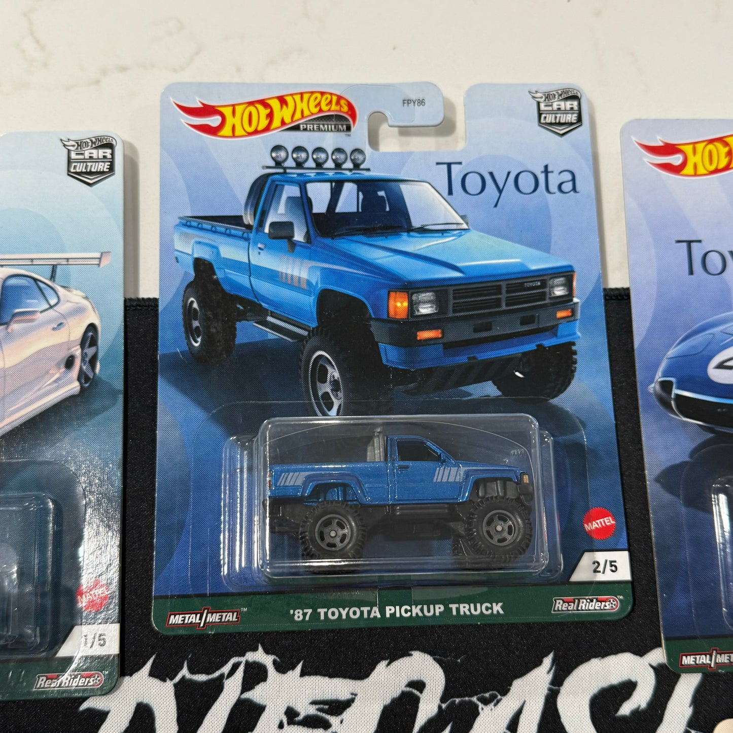 Toyota Set Hotwheels Premium Car Culture - COMPLETE SET OF 5