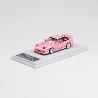 Nissan S13 180SX Pink Valentine Day Special Edition 2024 - Micro Turbo 1:64