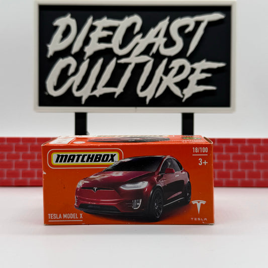 Tesla Model X - Matchbox