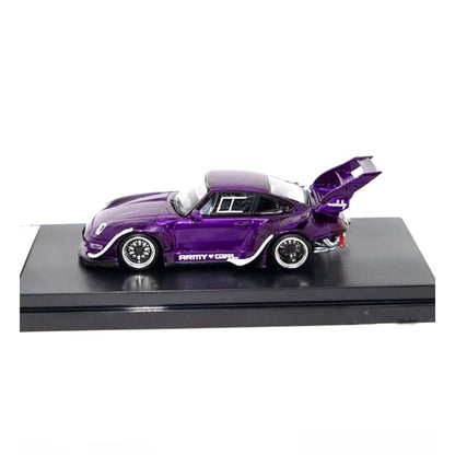 Porsche RWB 993 Army Girl - Electric Purple (High Spoiler) *ONLY 499pcs Made*