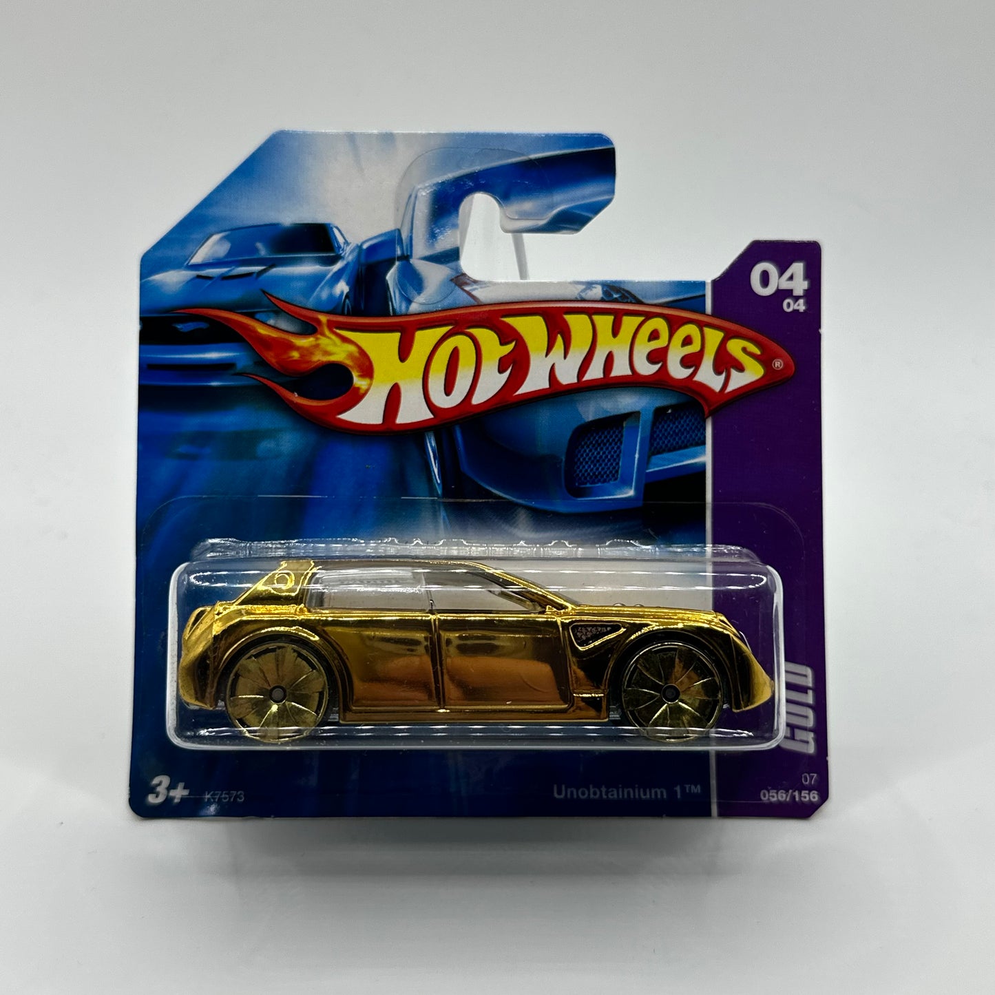 Unobtainium 1 - GOLD 4/4 Hotwheels Mainline 56/156 Release 2006