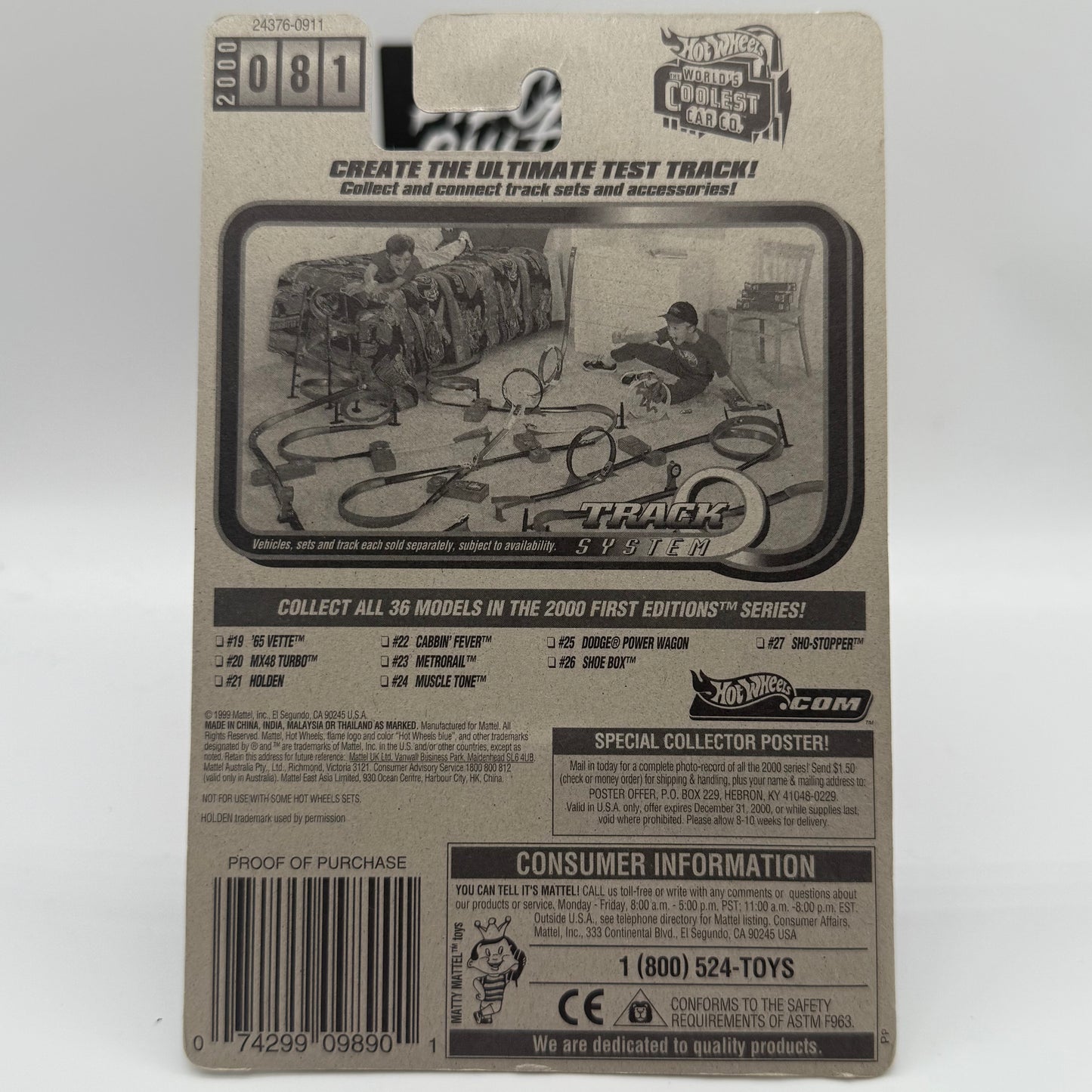 2000 Hot Wheels #081 - First Editions 21/36 - Holden