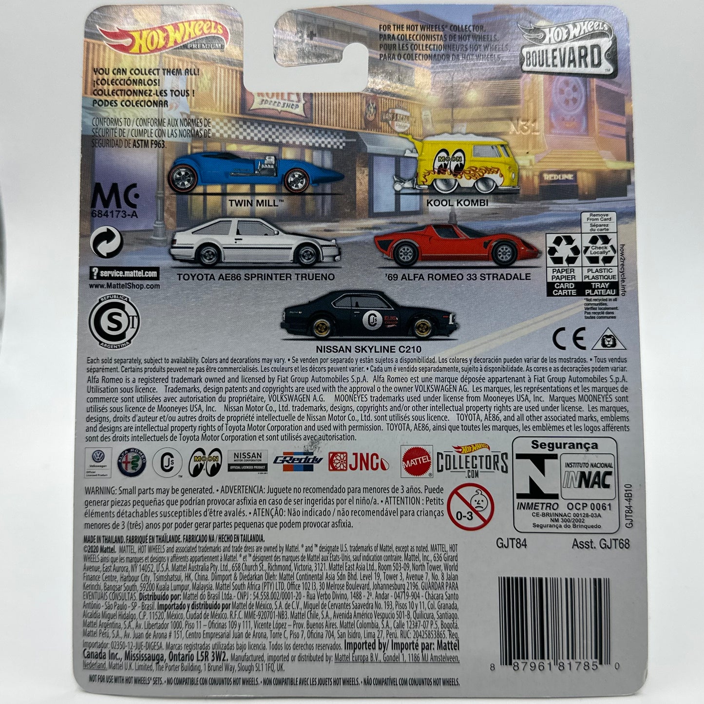 Nissan Skyline C210 Boulevard #20 Hotwheels Premium