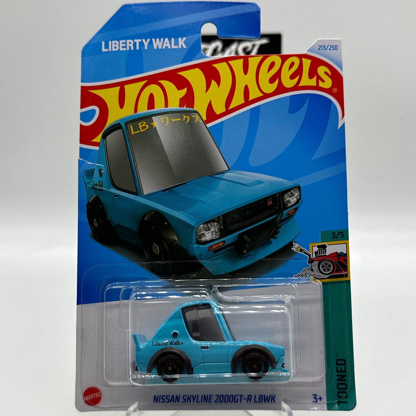 Nissan Skyline 2000GT-R LBWK - TOONED 3/5 Hotwheels Mainline 213/250