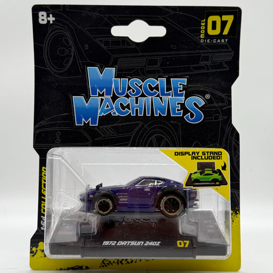 1972Datsun 240Z Model 07 - Muscle Machines MAISTO 1:64