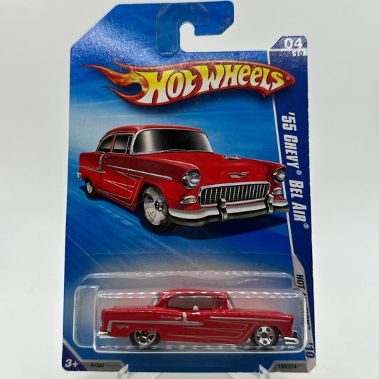 ‘55 Chevy Bel Air - Hot Auction ‘10 Hotwheels Mainline 160/214