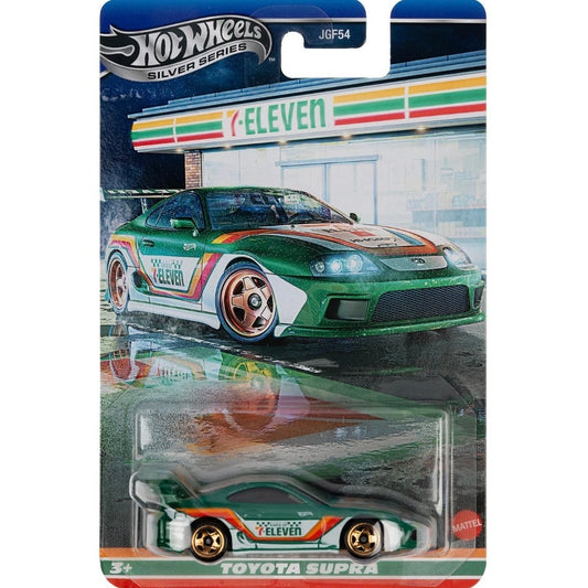 Toyota Supra 7/11 - Hotwheels Silver Series USA Exclusive