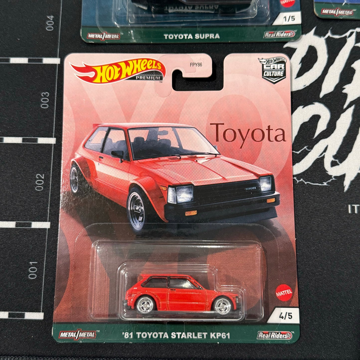 Toyota Set Hotwheels Premium Car Culture - COMPLETE SET OF 5