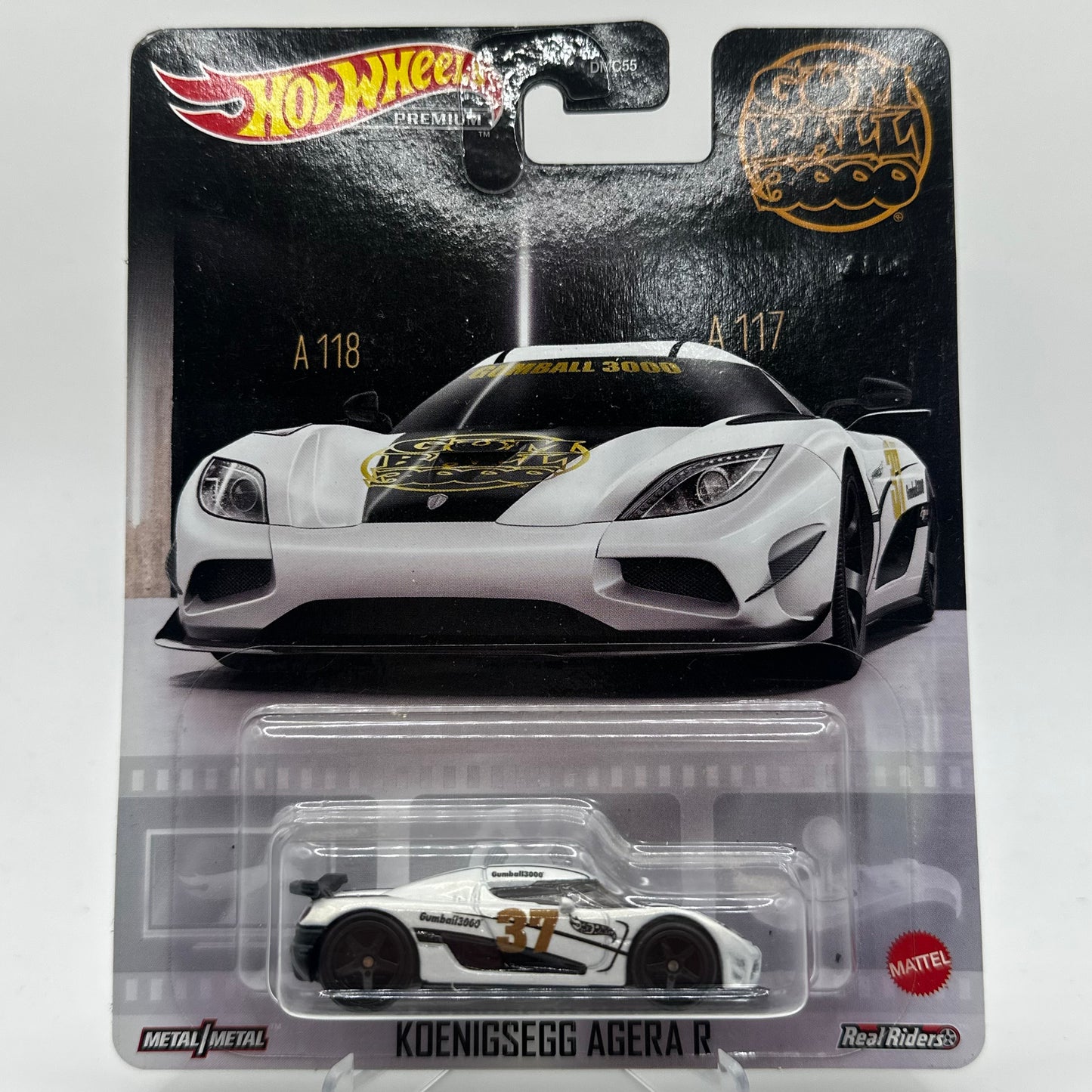 KOENIGSEGG AGERA R - Gum Ball 3000 Hotwheels Premium Pop Culture