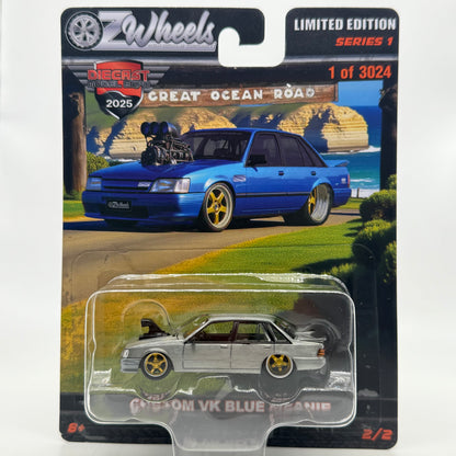 Custom VK Blue Meanie “CHASE” DIECAST MODEL EXPO “Limited to 3024” Series 1 OZWHEELS