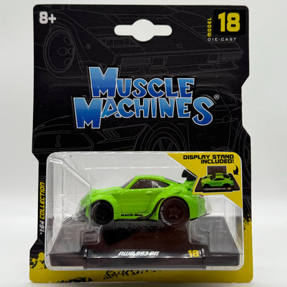 Porsche RWB 993 911 Model 18 - Muscle Machines MAISTO 1:64