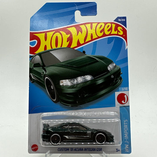 Custom ‘01 Acura Integra GSR HW J-Imports 2/10 Hotwheels 98/250