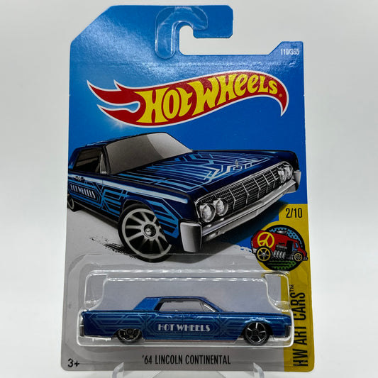 ‘64 Lincoln Continental - HW Art Cars 2/10 Hotwheels Mainline 110/365