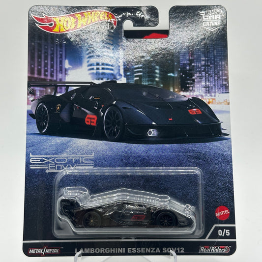 Lamborghini Essenza SCV12 - Exotic Envy *CHASE* 0/5 Hotwheels Premium