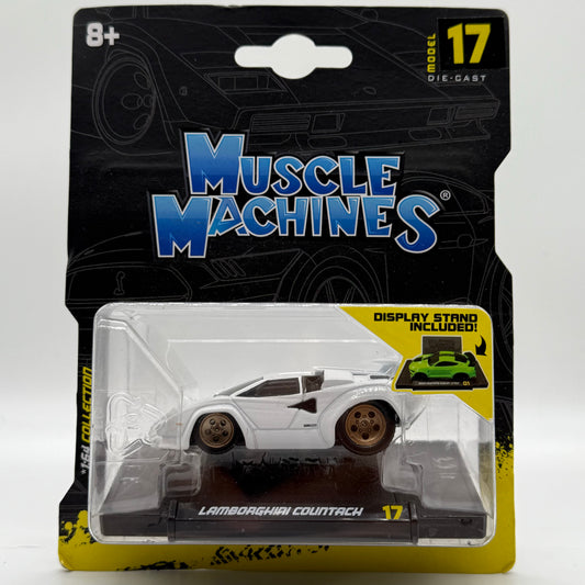 Lamborghini Countach Model 17 - Muscle Machines MAISTO 1:64