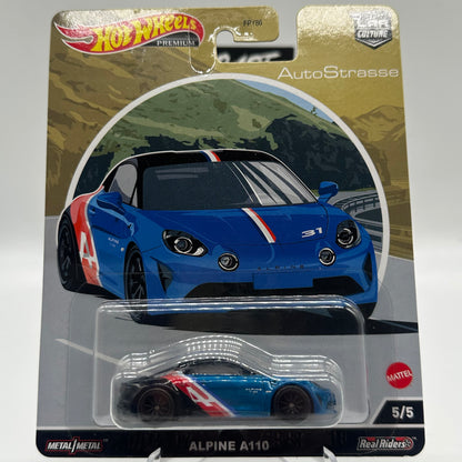 Alpine A110 - AutoStrasse 5/5 Hotwheels Premium