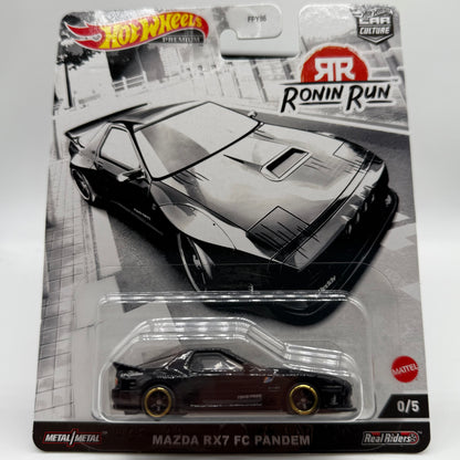 Mazda RX7 FC Pandem *CHASE* Ronin Run 0/5 - Hotwheels Premium Car Culture