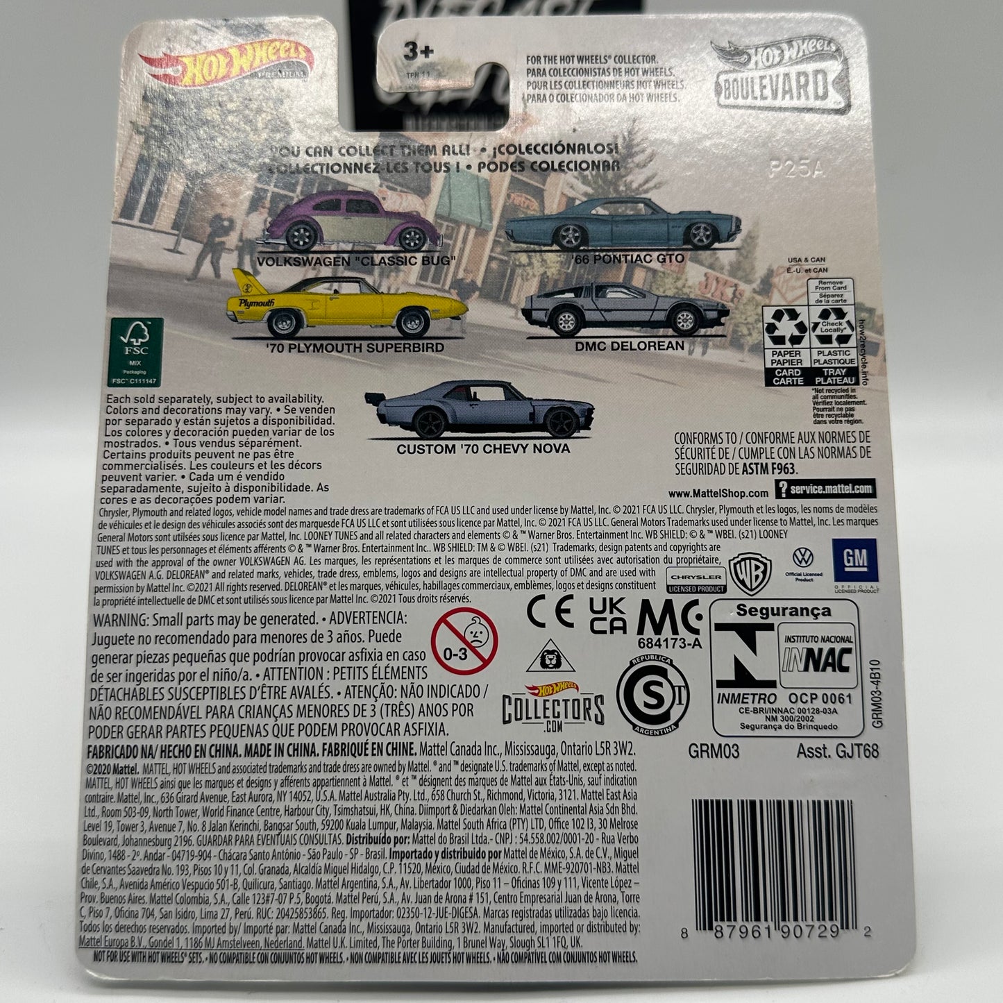 Volkswagen “Classic Bug” Boulevard #31 Hotwheels Premium