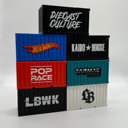 Shipping Container - Opening doors 1:64 Scale *BUY 5 GET 1 FREE*