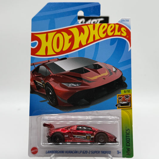 Lamborghini Huracàn LP 620-2 Super Trofeo *STH* Super Treasure Hunt - Hotwheels Mainline HW Exotics 8/10