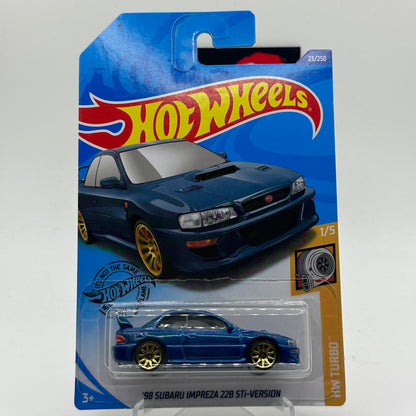 ‘98 Subaru Impreza 22B STi-Version HW Turbo 1/5 Hotwheels Mainline