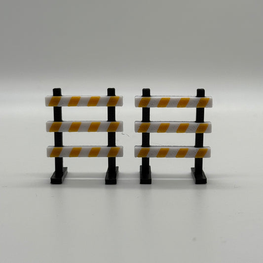 Road Closure Extension Rails - (SET OF 2) Suitable for 1:64 Scale