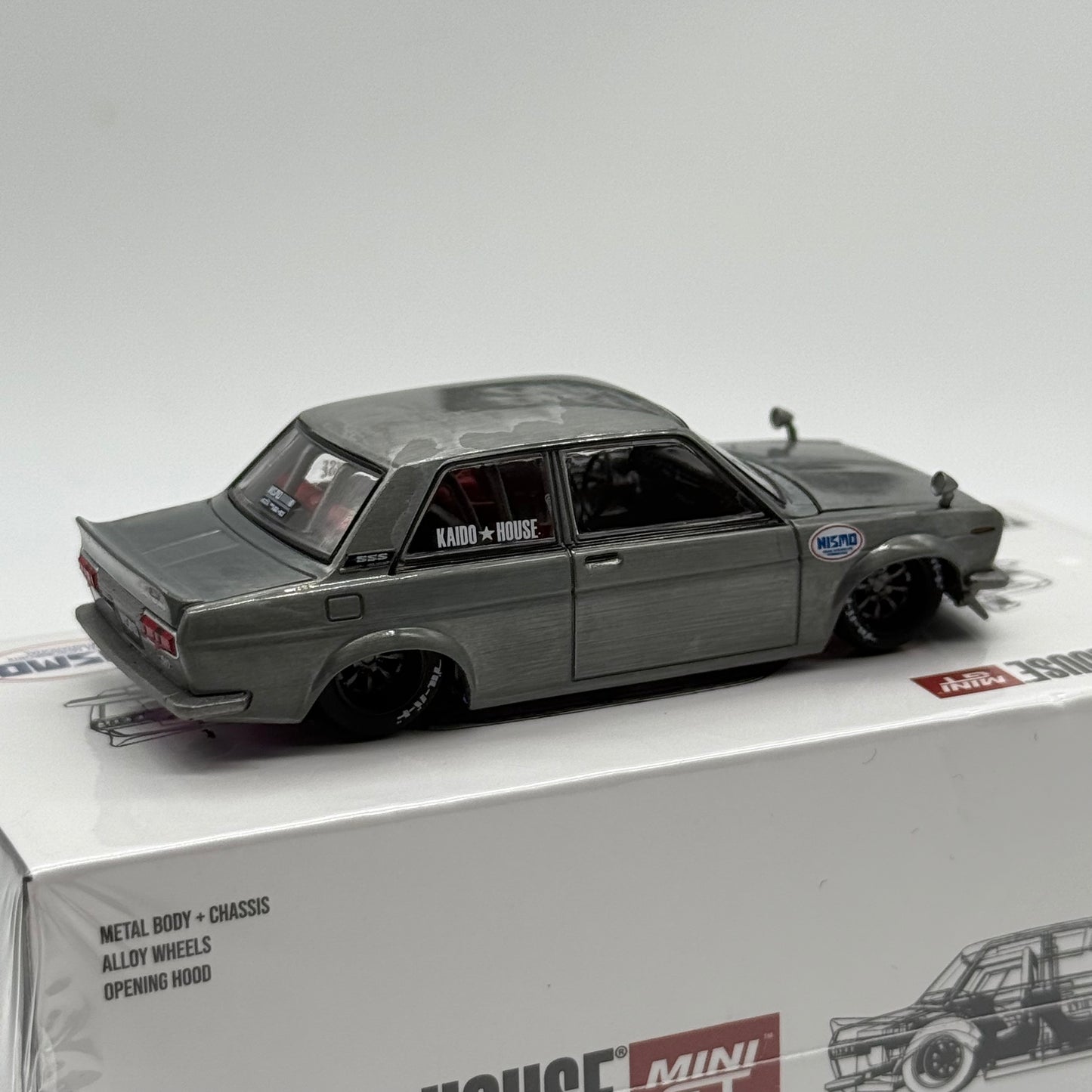Datsun 510 Street Nismo V2 //122 *RAW CHASE* Kaido House x MiniGT