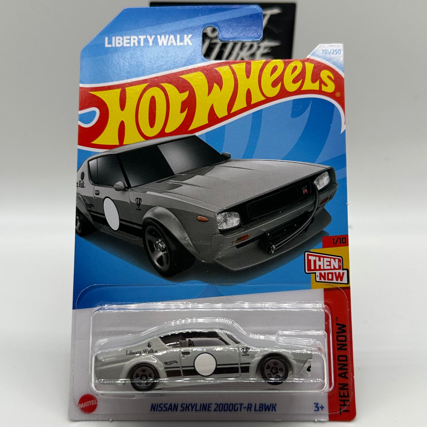 Nissan Skyline 2000GT-R LBWK - Then and Now 1/10 Hotwheels Mainline 191/250 LIBERTY WALK