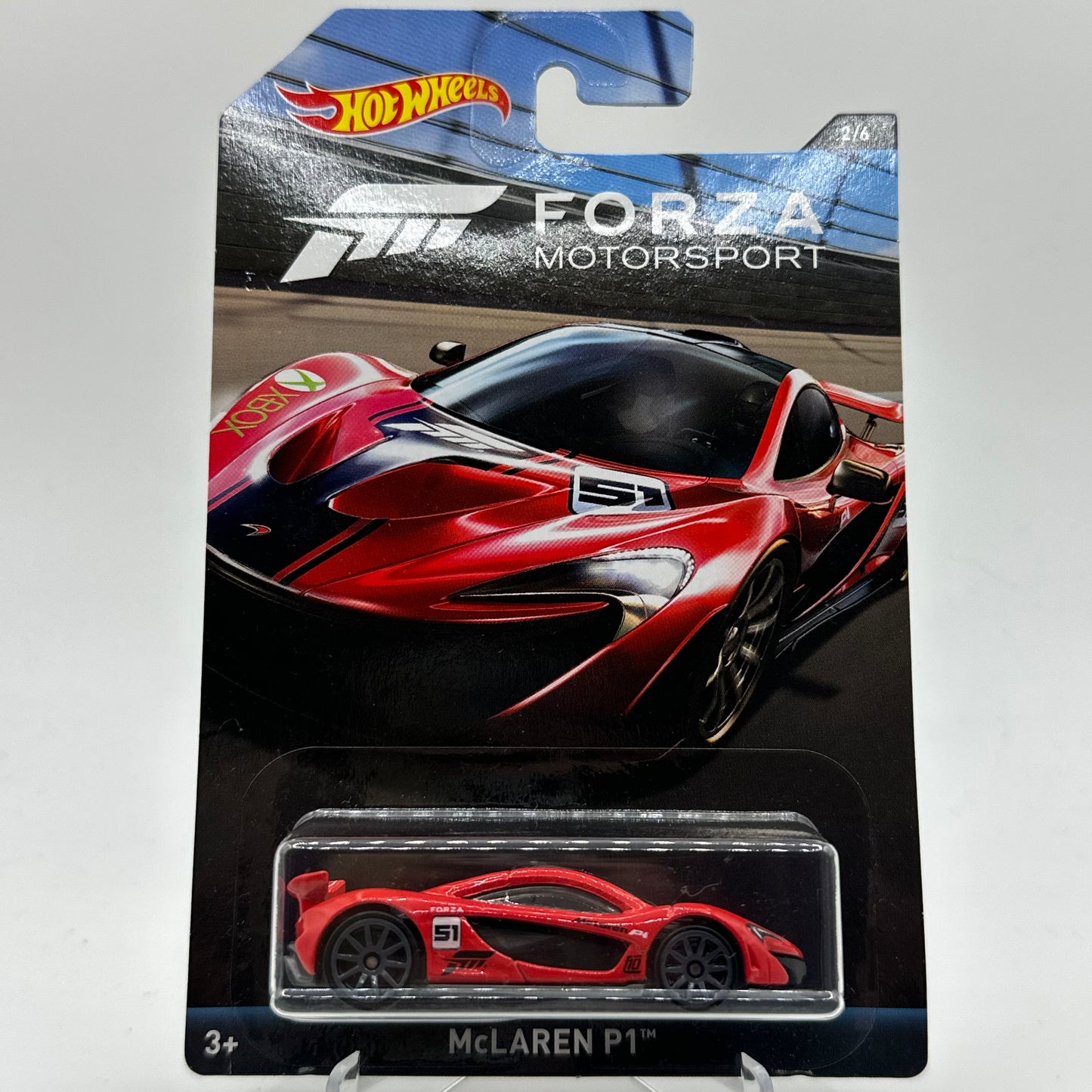 Mclaren P1 FORZA MOTORSPORT 2/6 Hotwheels Mainline Themed