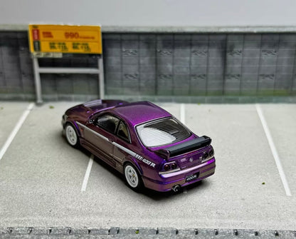 NISSAN SKYLINE GT-R (R33) NISMO 400R Midnight Purple II Hong Kong Toycar Salon 2023 Special ED INNO64